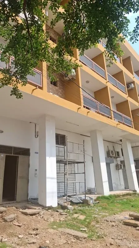 Immeuble R+4 avec 16 appartements et 3 magasins — Bingerville
