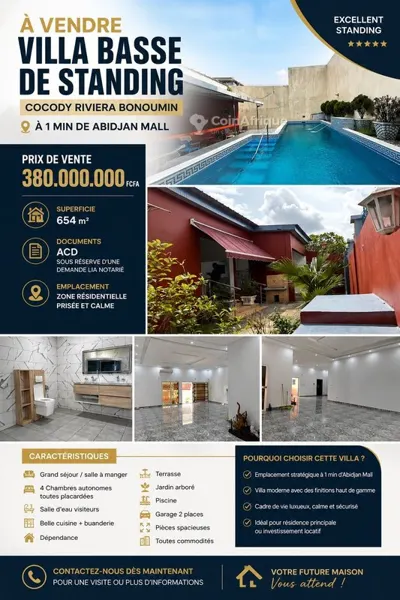 villa Riviera Bonoumin · Cocody