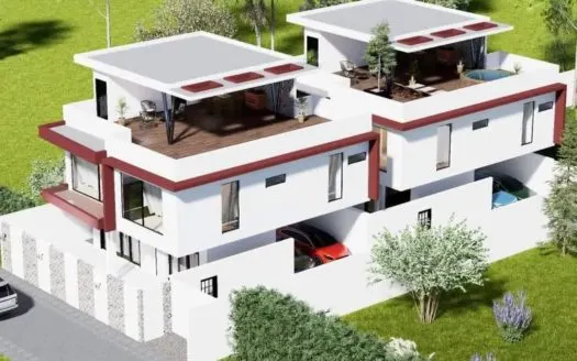 Villa triplex 6 pièces avec piscine — Riviera 4 M'Badon
