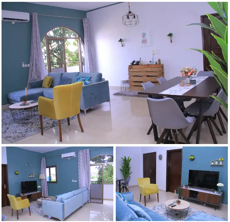 Appartement meublé 2 pièces 1 chambre — Cocody Riviera 3